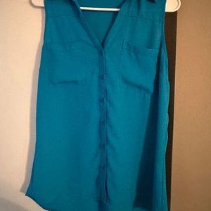 Express Blue Portfolio Tank Top